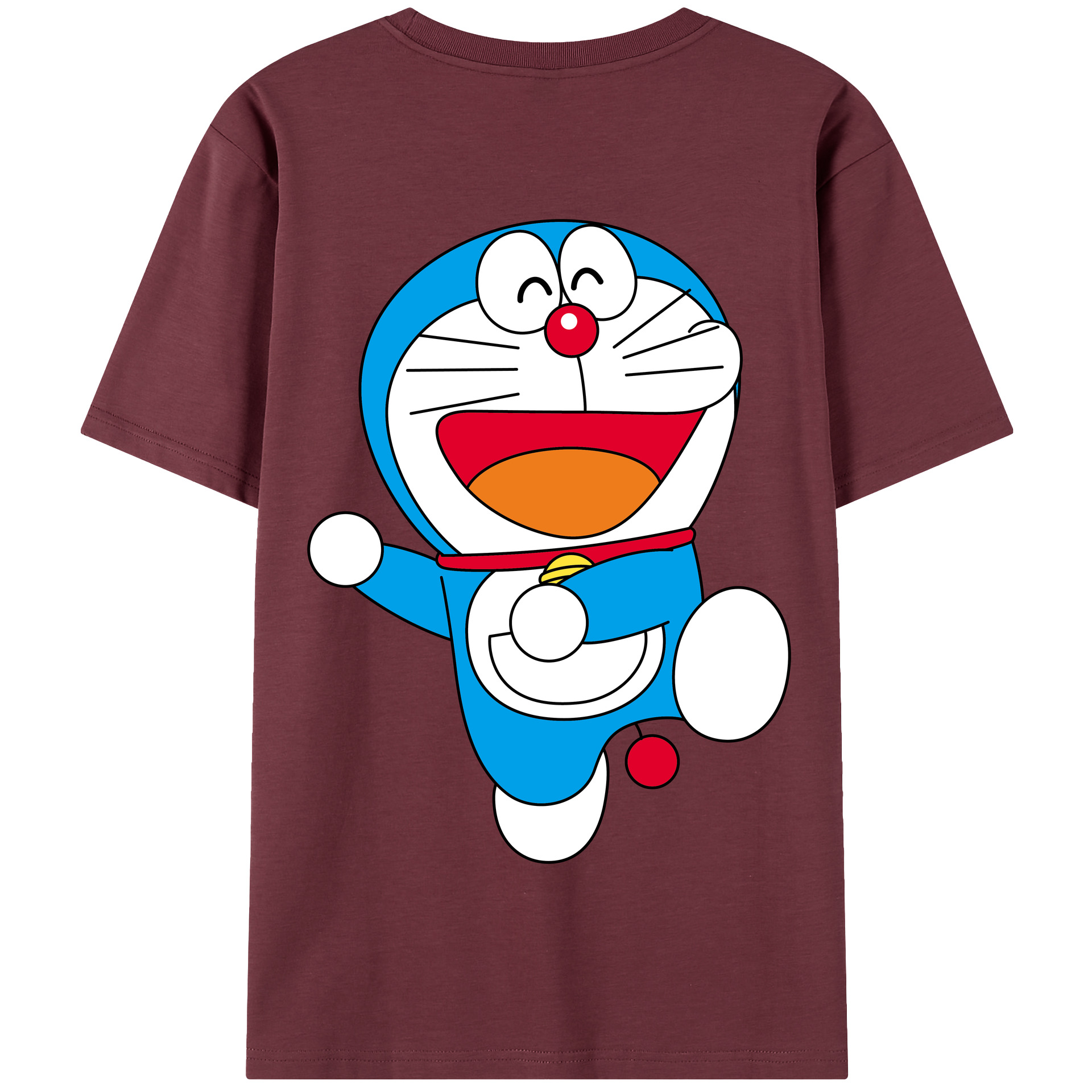 （画像用） ドラえもん Doraemon 綿100％半袖Tシャツ（背面プリント）
